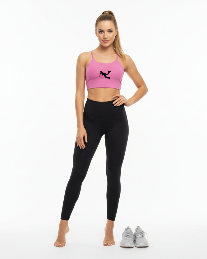 Plutos Spaghetti Strap Sports Bra