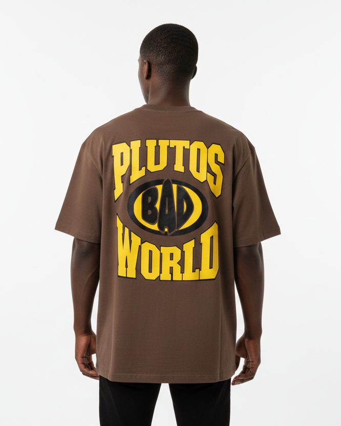 Plutos BAD World Cotton Tee-Shirt