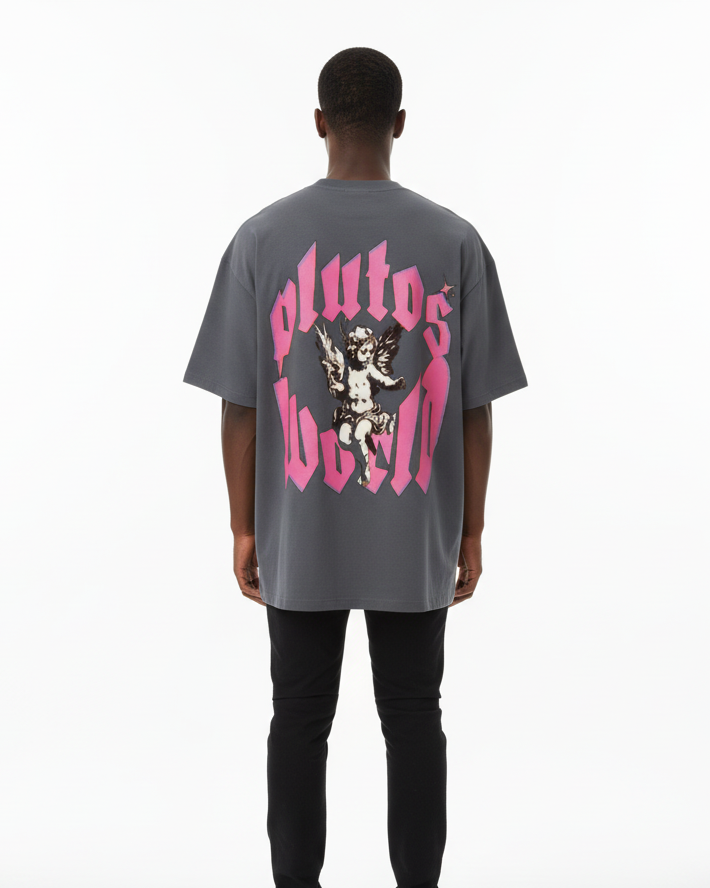 Pluto's World Angel Cotton Tee-Shirt