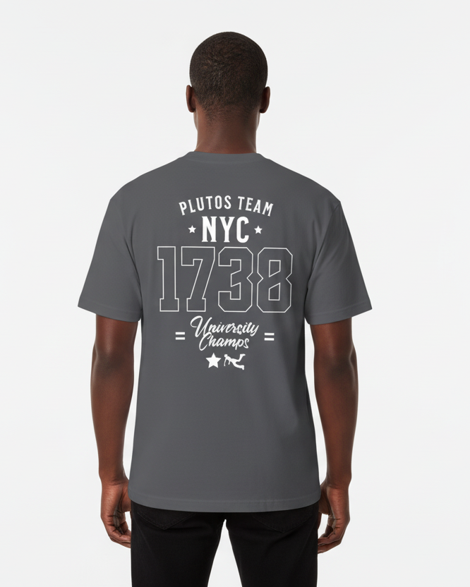 1738 Pluto Cotton Tee-Shirt