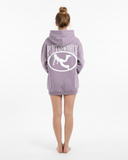 PlutosWorld Oval Logo 199 Oversize Fleeced Hoodie