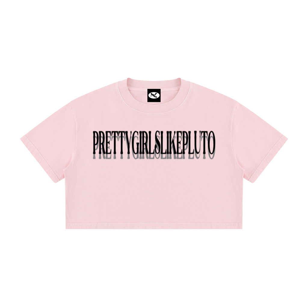 PRETTYGIRLSLIKEPLUTO Crop Tee
