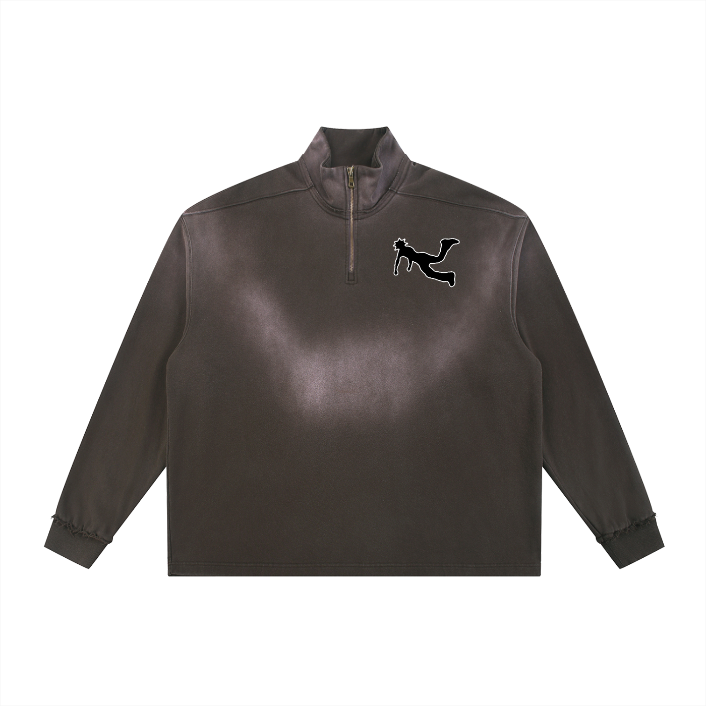 Pluto Logo Sun Fade Quarter-Zip Sweatshirt