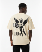 Pluto World Angel Music Loose Cotton Tee-Shirt