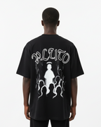 Pluto Outline Cotton Tee-Shirt