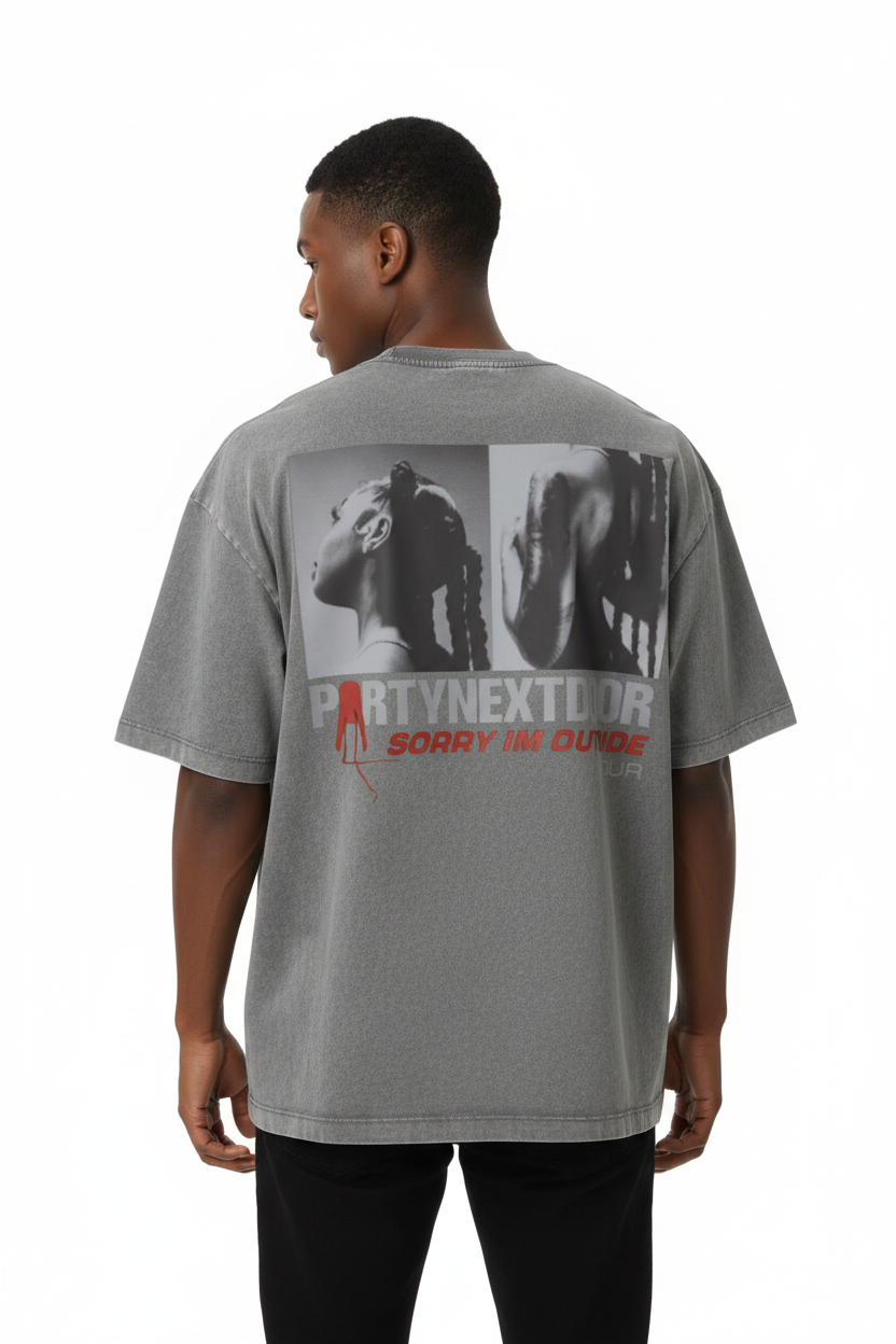 PND4 Tour Vintage Unisex Boxy Tee