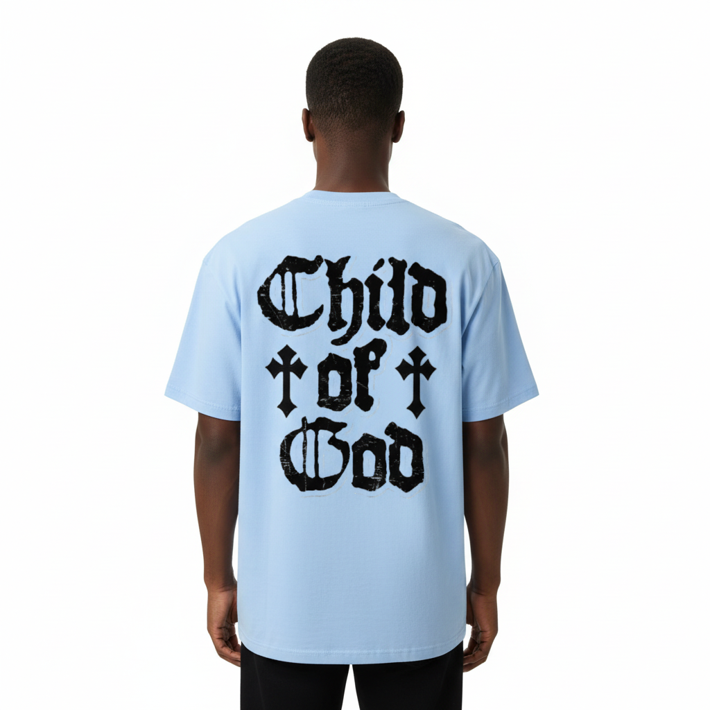 Pluto Child Of God Cotton Tee-Shirt