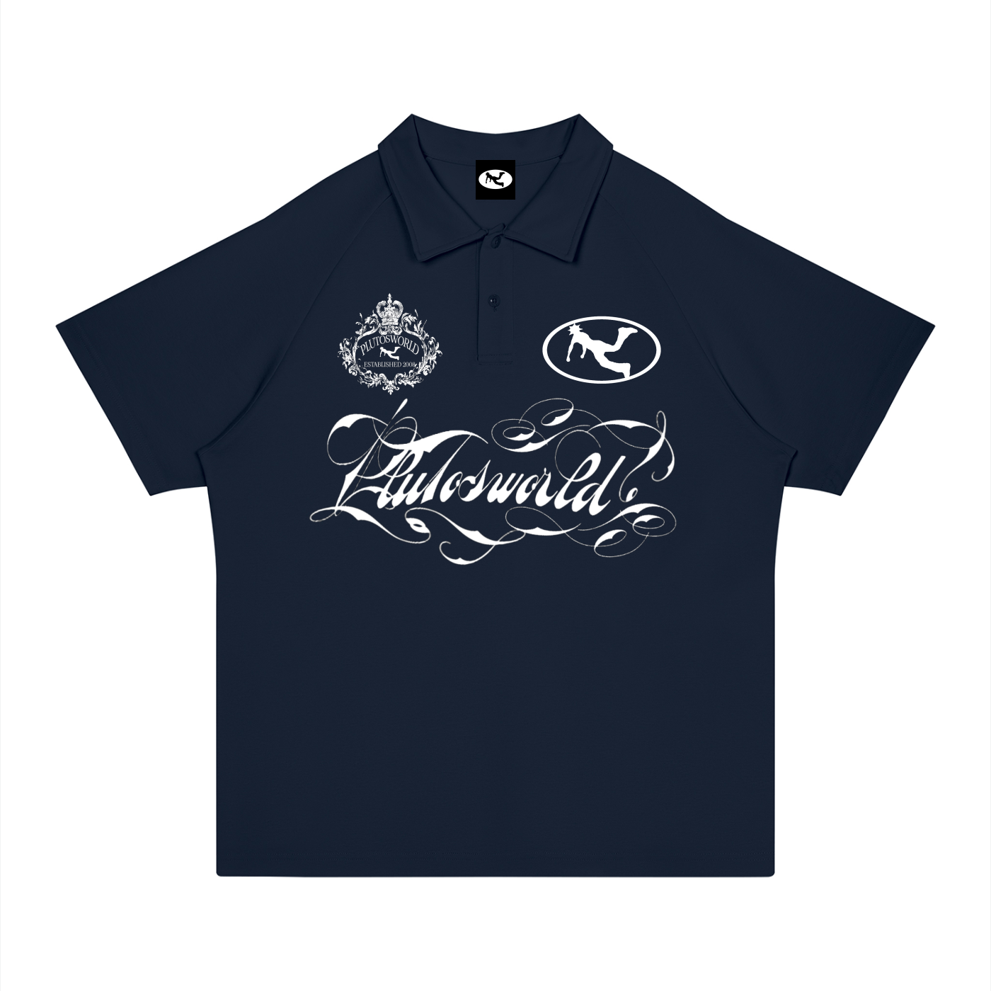 Plutosworld Ornate Polo Shirt