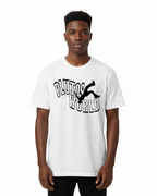 PlutosWorld Falling Man Cotton Tee-Shirt