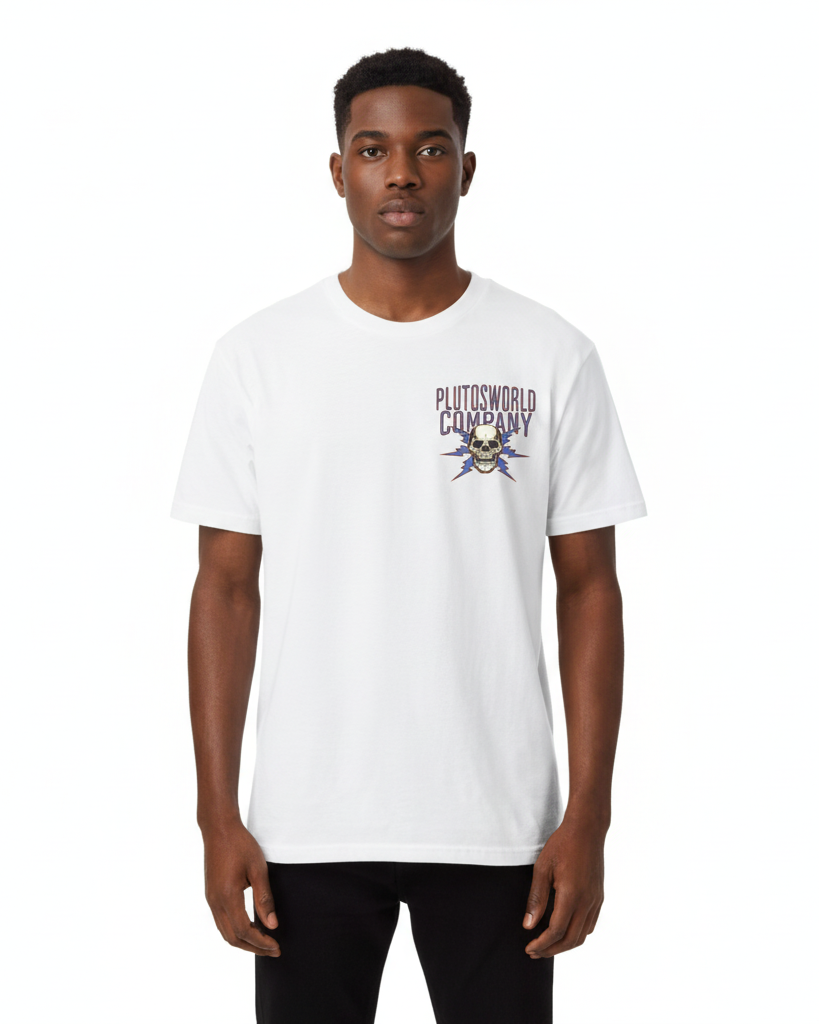 PLUTOSWORLD COMPANY Cotton Tee-Shirt