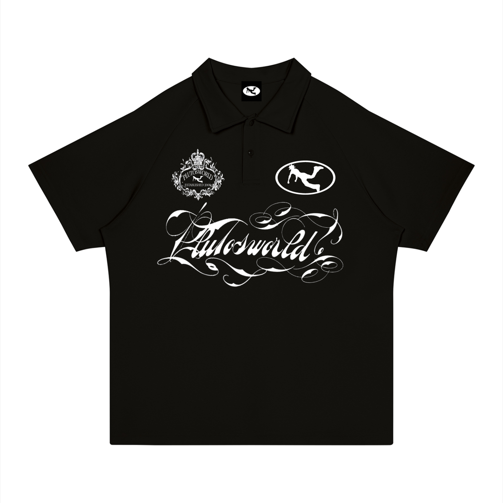 Plutosworld Ornate Polo Shirt