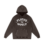 Plutos World Logo 1999 Snow Washed Hoodie
