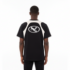 Pluto White Oval Logo Panel Tee-Shirt
