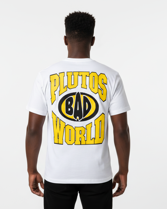 Plutos BAD World Cotton Tee-Shirt