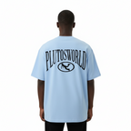 Pluto Black Oval Logo Tee-Shirt