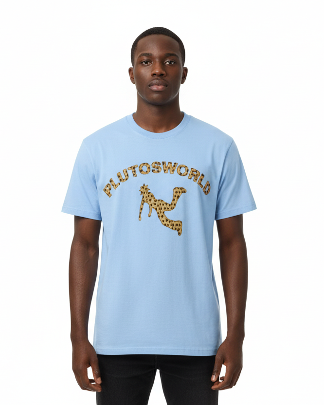 Cheatah PlutosWorld Cotton Tee-Shirt