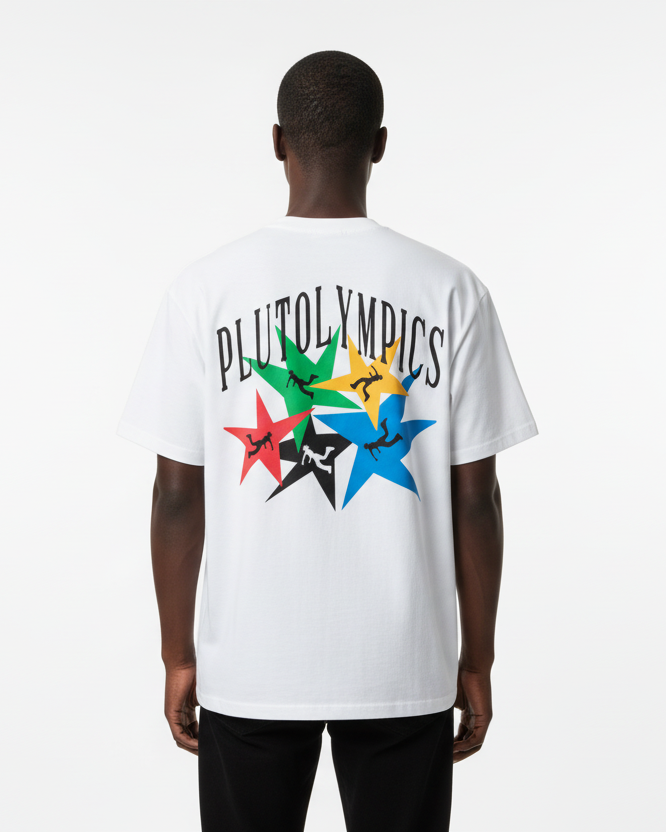 PLUTOLYMPICS Cotton Tee-Shirt