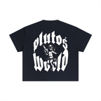 PlutosWorld Angel Cotton Boxy Tee-Shirt