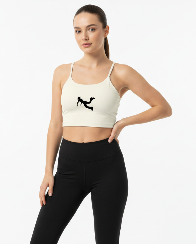 Plutos Spaghetti Strap Sports Bra