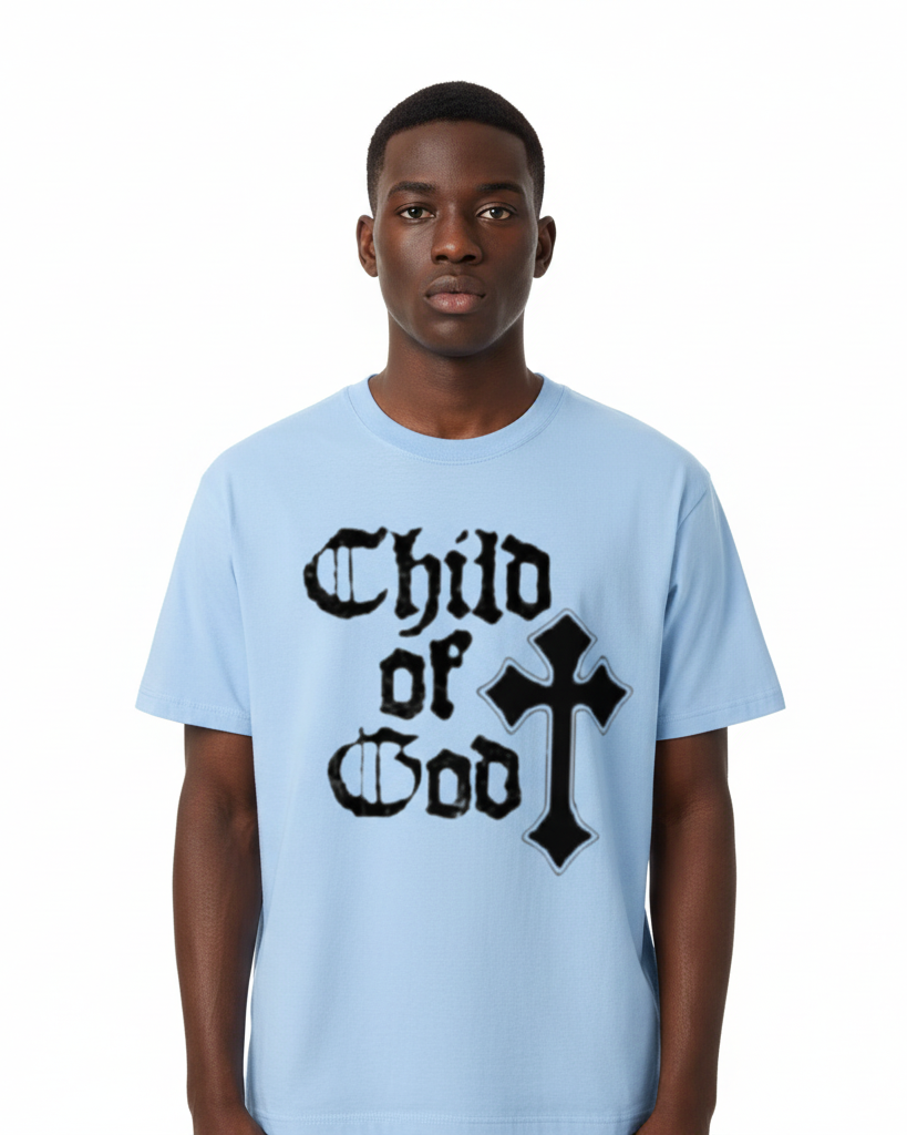 Pluto Child Of God Cotton Tee-Shirt