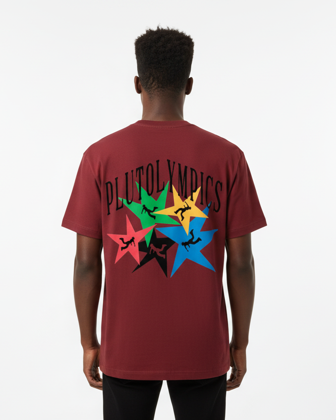 PLUTOLYMPICS Cotton Tee-Shirt