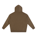 Pluto Leopard Print Fleeced Hoodie