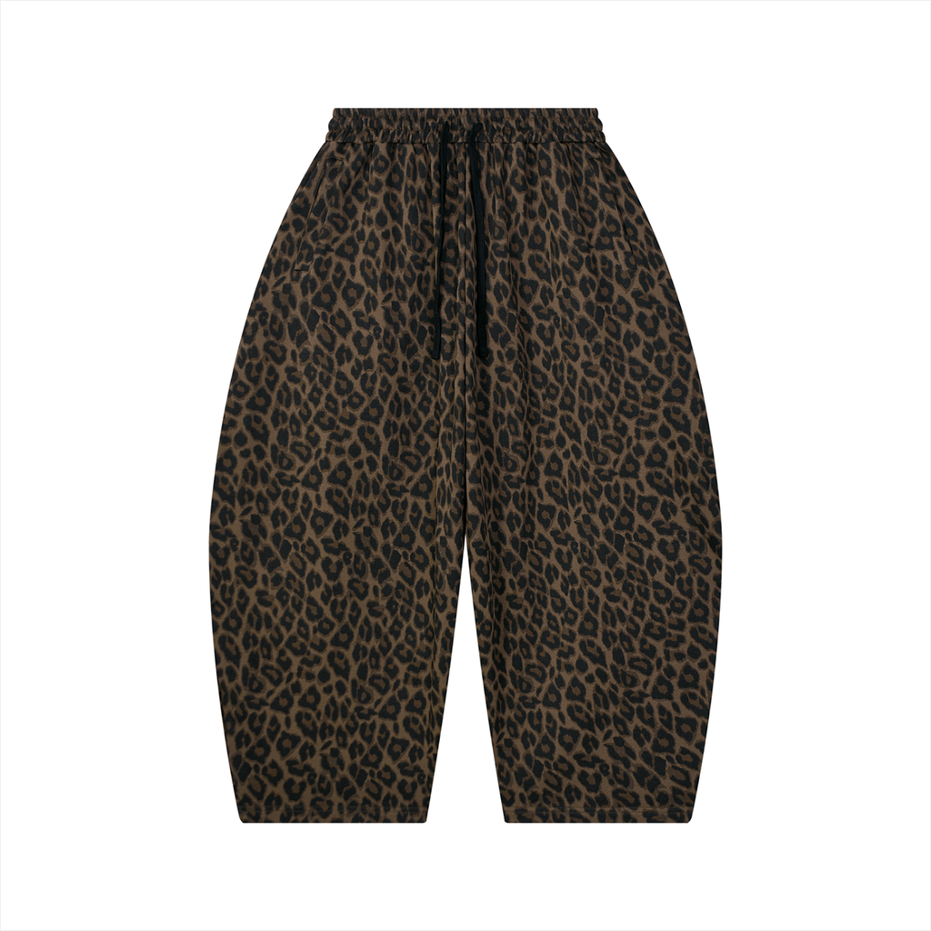 Sweatpants,Leopard,Unisex