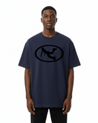 Pluto Black Oval Logo Tee-Shirt