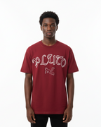 Pluto Outline Cotton Tee-Shirt