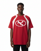 Pluto White Oval Logo Panel Tee-Shirt