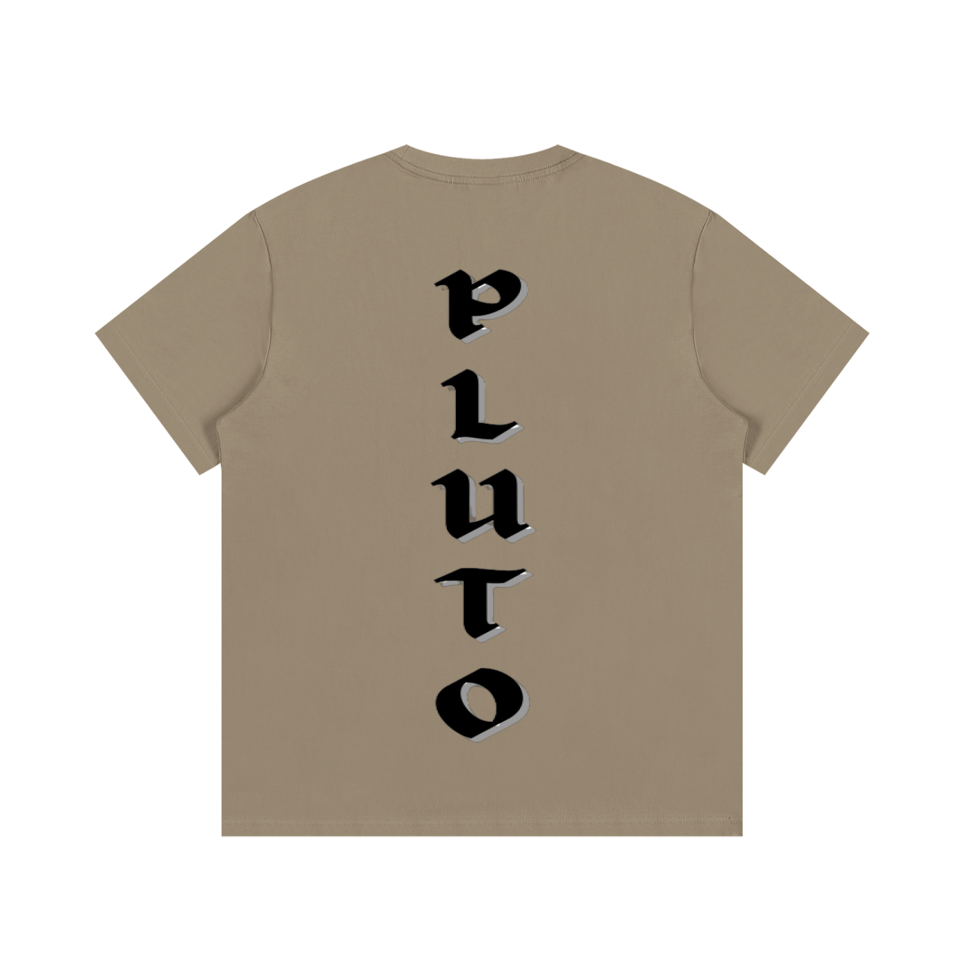 Plutos World Black 1999 Logo Tee-Shirt