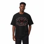 Plutos World Red Butterfly Cotton Tee-Shirt