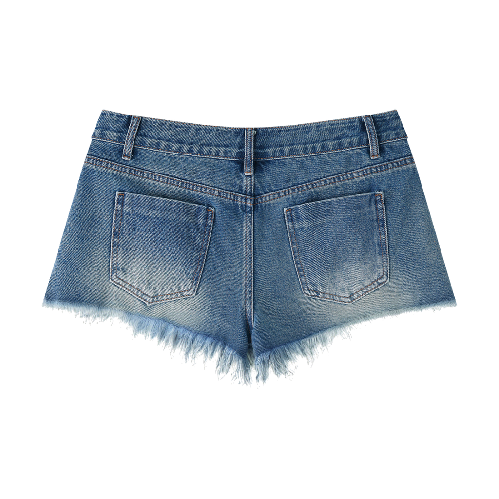 Womens,Denim,Shorts