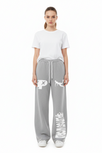 Plutos World Flame Straight-Leg Sweatpants