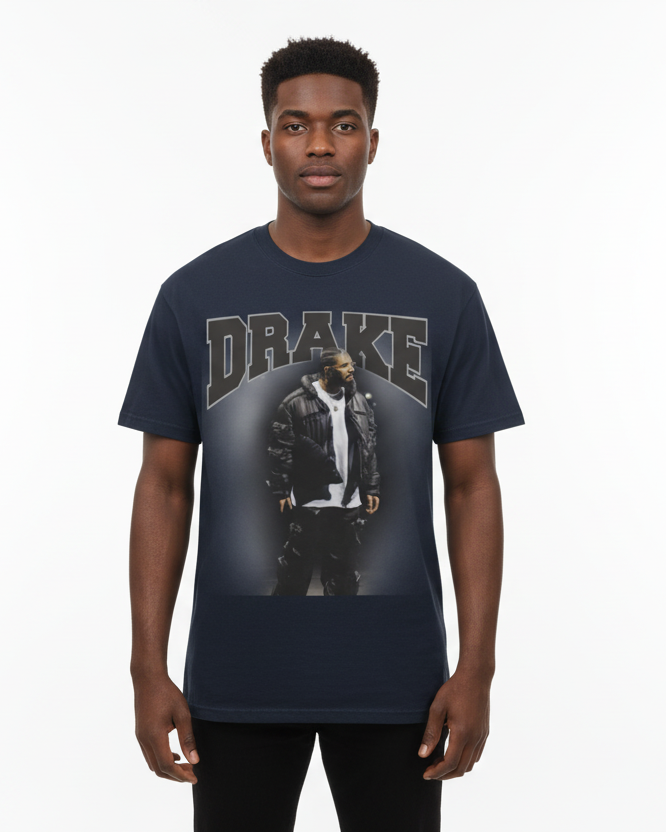 Drake Vintage Cotton Tee-Shirt