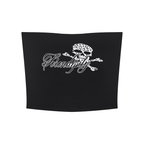 Serendipity Skull Cropped Tube Top