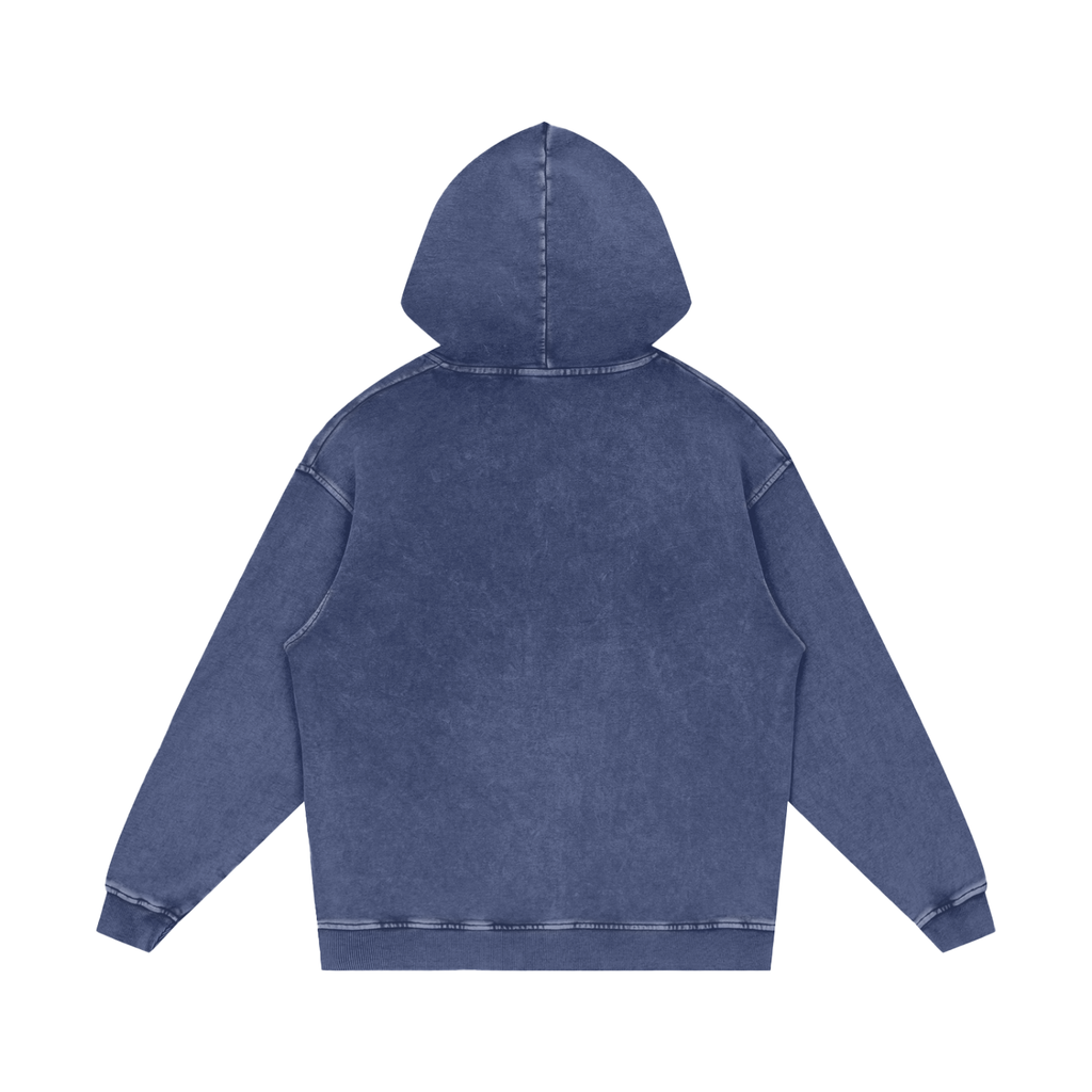 Plutos World Logo 1999 Snow Washed Hoodie