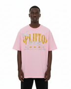 Pluto World Yellow Fire Vintage Cotton Tee-Shirt