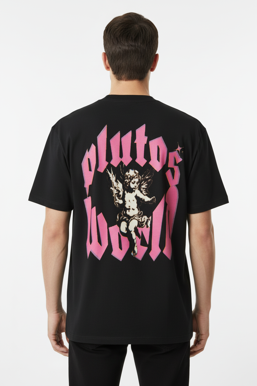 Pluto's World Angel Cotton Tee-Shirt