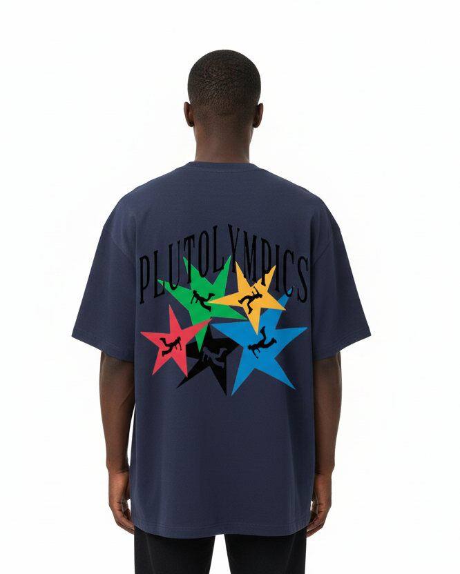PLUTOLYMPICS Cotton Tee-Shirt