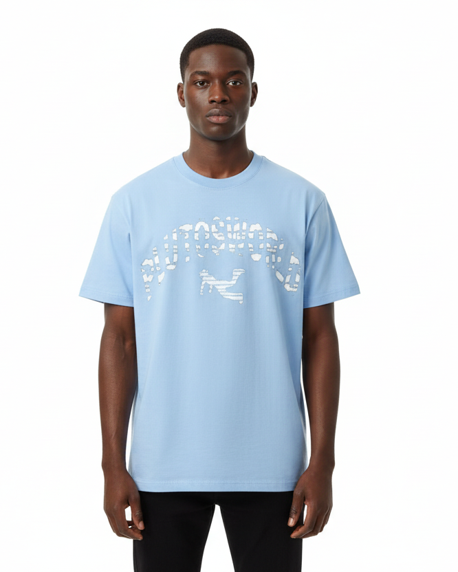 PlutosWorld Distorted Cotton Tee-Shirt