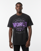 Plutos World Varsity Vintage Cotton Tee-Shirt