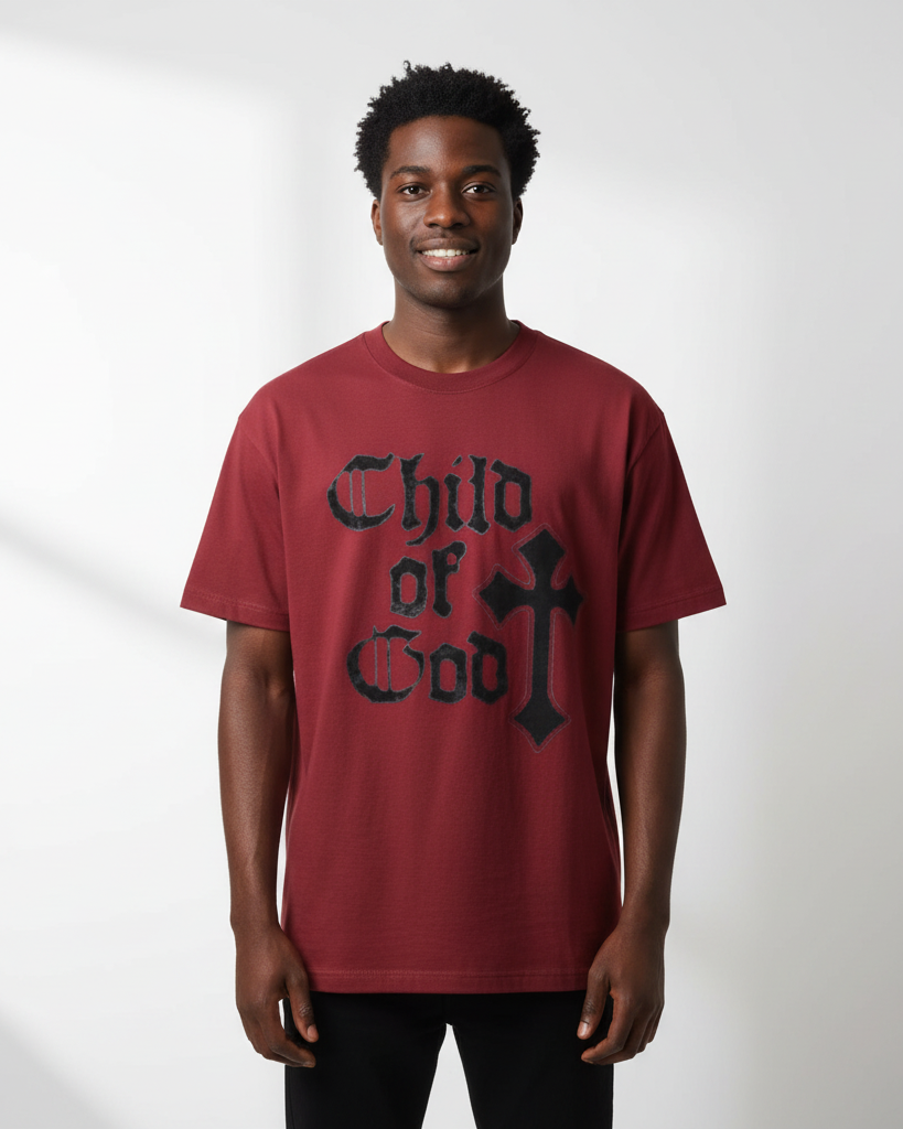 Pluto Child Of God Cotton Tee-Shirt