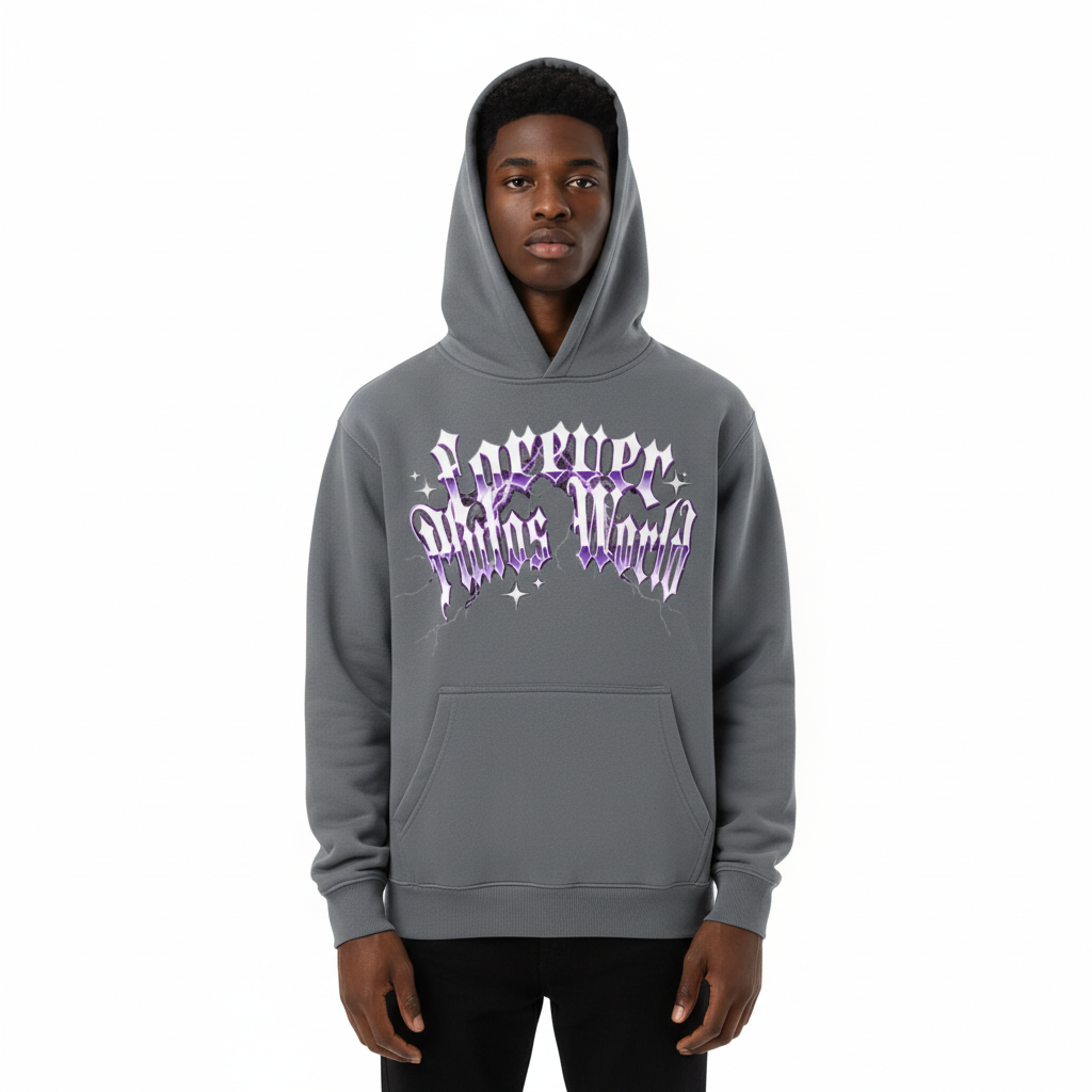 Forever Pluto's World Oversize Fleeced Hoodie