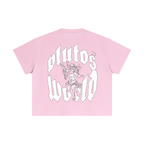 PlutosWorld Angel Cotton Boxy Tee-Shirt