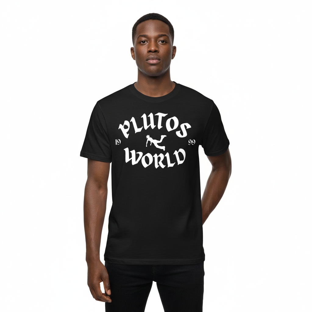 Plutos World White Logo 1999 Tee-Shirt