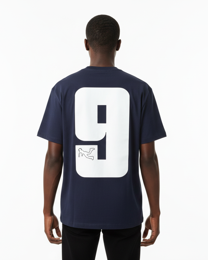 PlutosWorld Globally Respected 9 Cotton Tee-Shirt