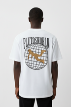 Pluto Worldwide Cotton Tee-Shirt