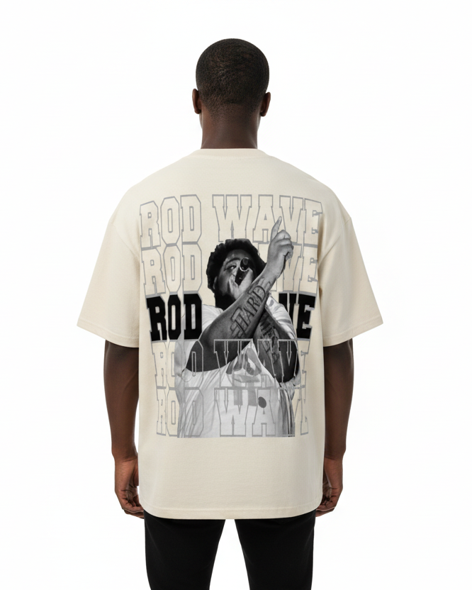 Rod Wave Graphic Vintage Cotton Tee-Shirt