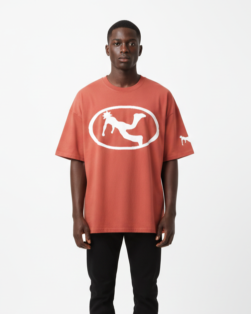 PlutosWorld Angel Streetwear Cotton Loose Tee-Shirt
